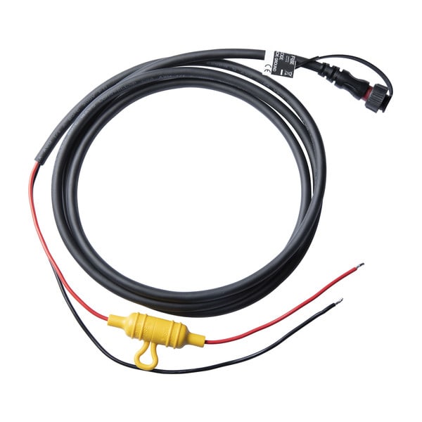 Garmin GPS Navigation System Power Cable, 2 Pin Connectors, 6 ft Length, Black - 010-12797-00