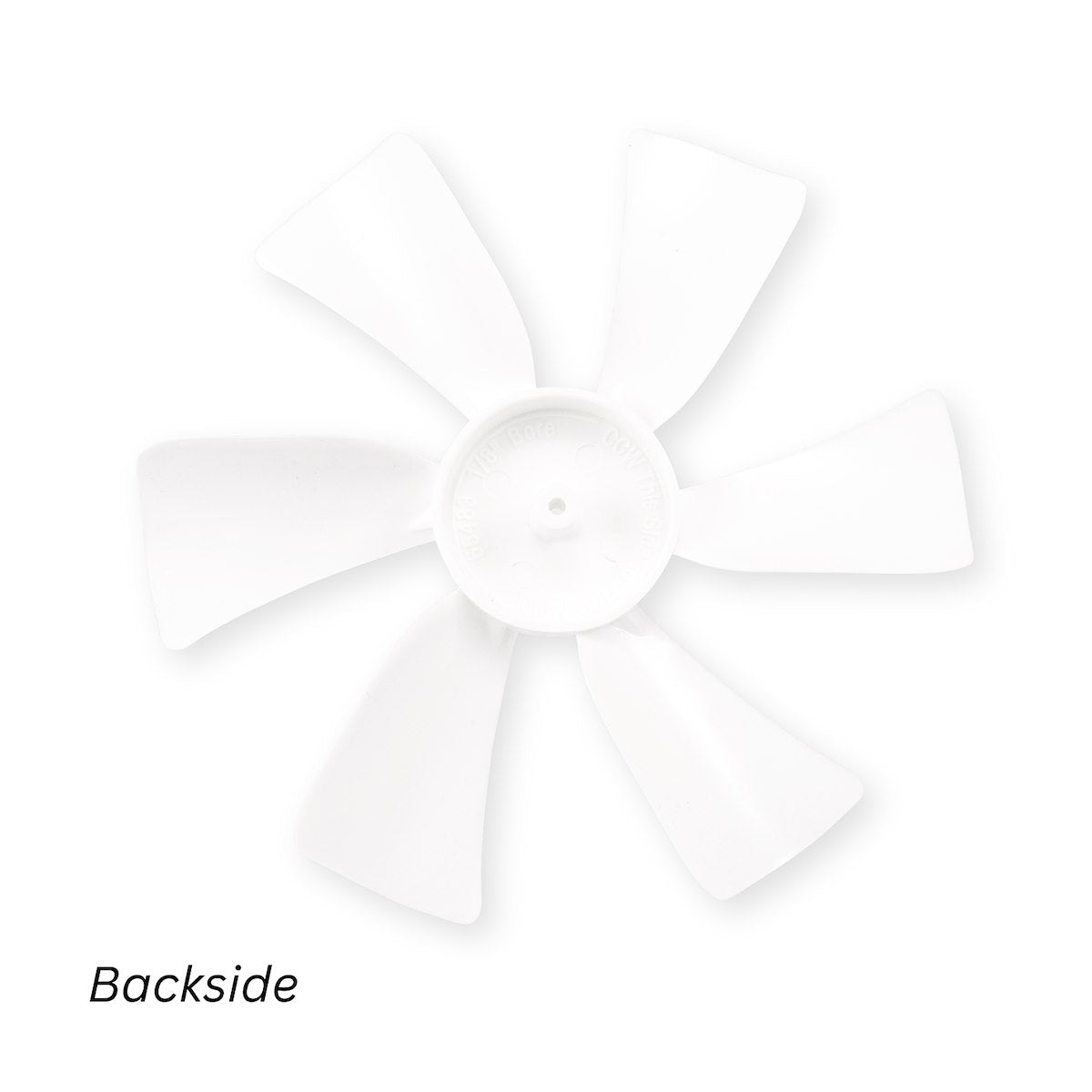 Ventmate Exhaust Fan Blade, For 12 V Ventline Roof Vents/Range Hoods, 1/8 in Round Bore, 6 in Length - 65483