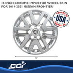 Coast2Coast Wheel Skins & Styled Wheel Covers IWCIMP427X product image 3