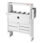 Weather Guard Van Storage System Kit, White - 600-8214L