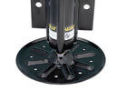 Lippert Leveling Jack, 8000 lb Capacity, With 9 in Footpad, Black - 433458