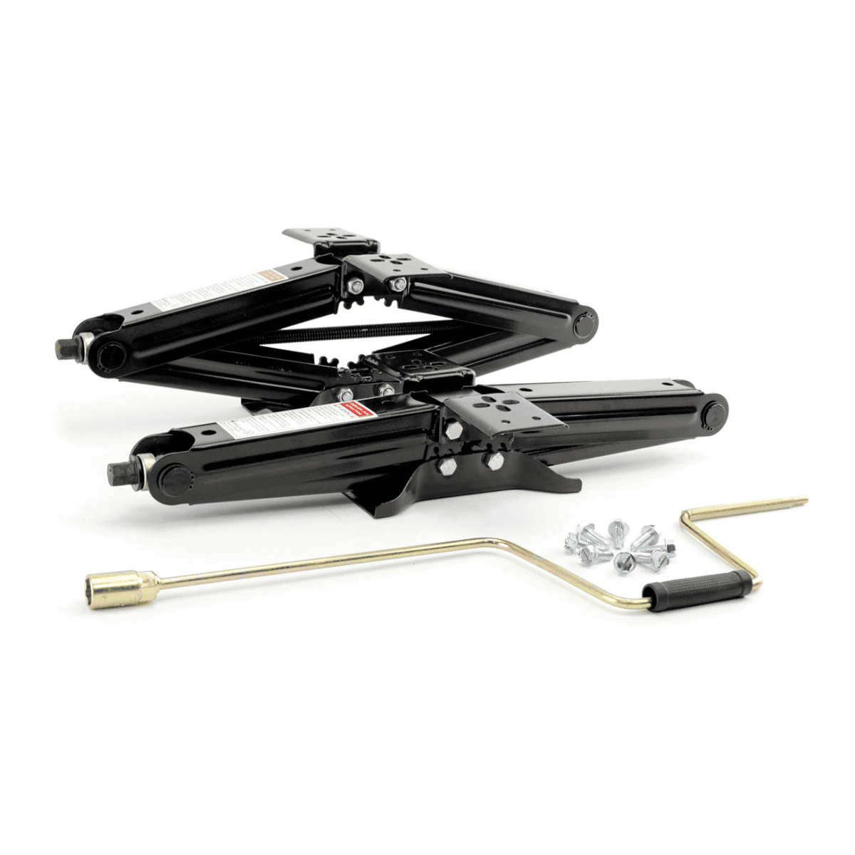 Lippert Leveling Jack, 5000 lb Capacity Per Jack, 24 in Lift Height, Steel, Set Of 2 - 285326