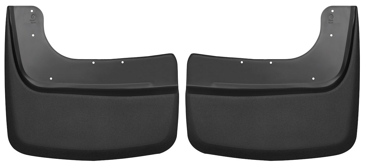 Husky Liners Mud Flap, Contoured, Black, Set Of 2 - 59481