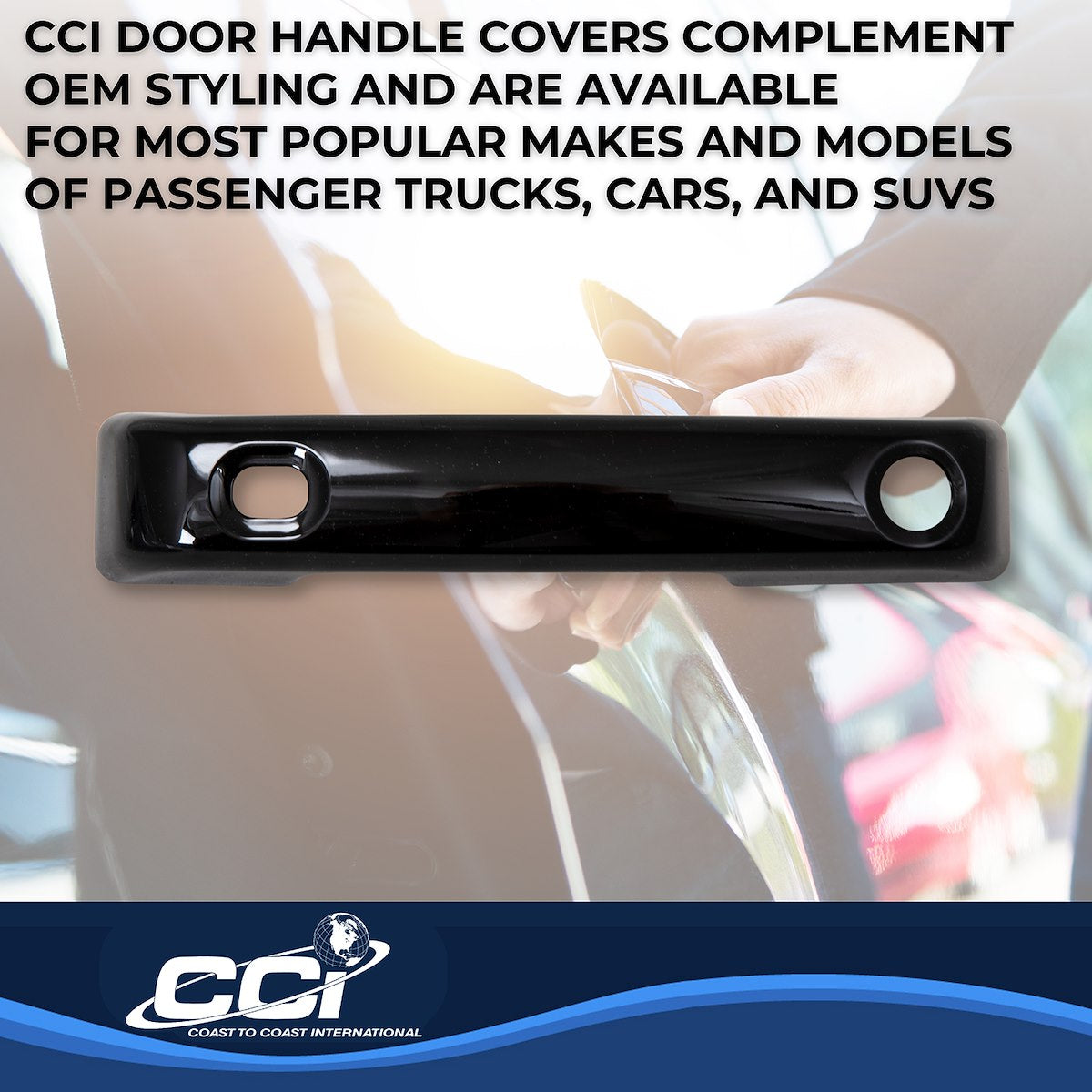 Coast2Coast Door Handle Covers CCIDH68592SBK product image 5