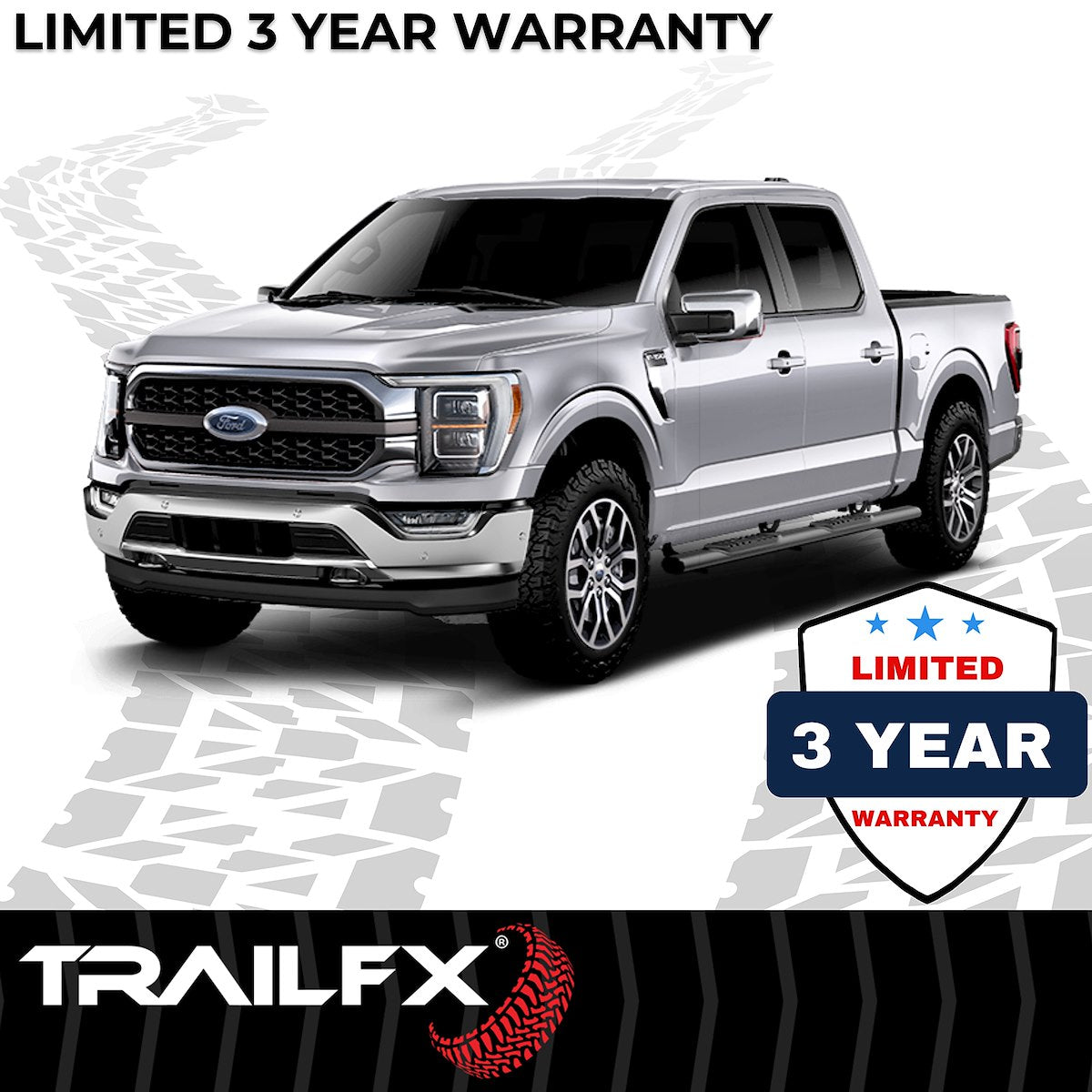 TrailFX Running Boards & Nerf Bars A1531B product image 8