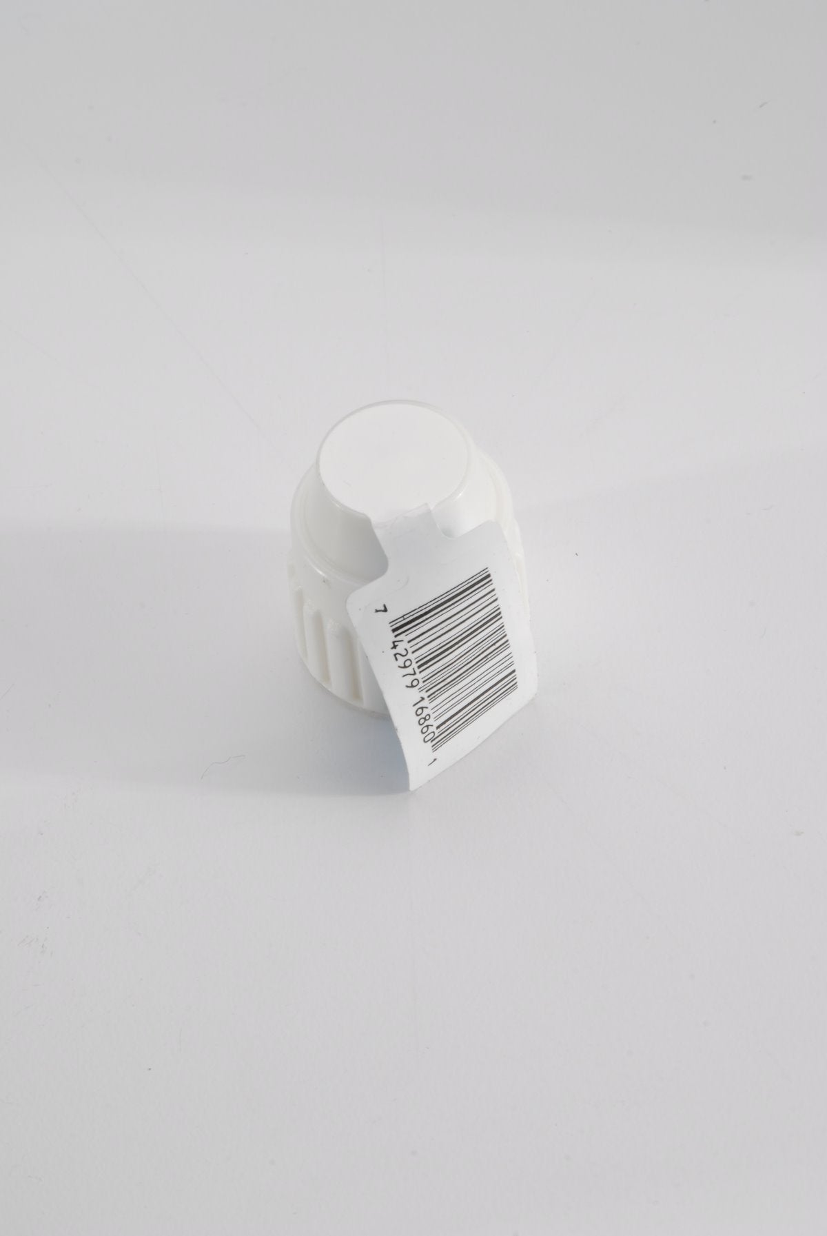 Elkhart Supply Fitting Plug/Fitting Cap, 1/2 in Cap, White - 16860
