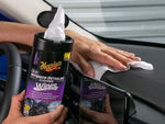 Meguiars Interior Cleaner, Classic Series, 25 Wipes - G13600