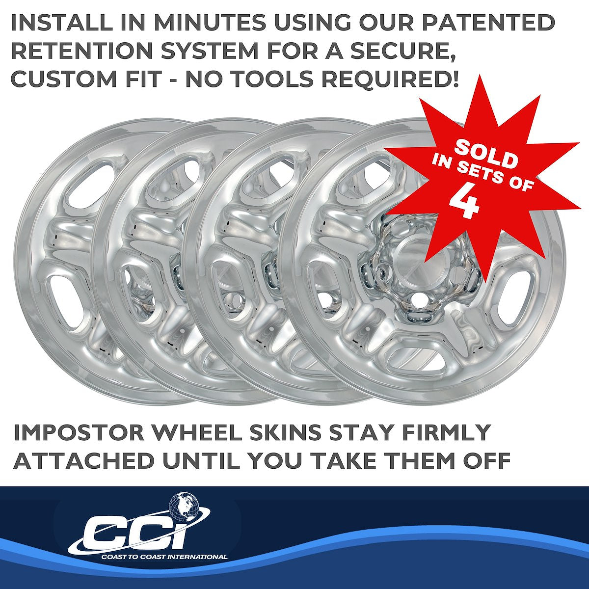 Coast2Coast Wheel Skins & Styled Wheel Covers IWCIMP66X product image 4