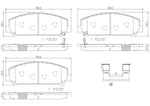 Brembo Brake Pads P56079N product image 4
