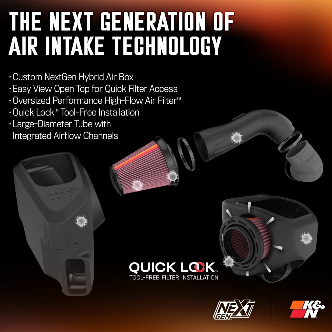 K&N Air Cleaner Assemblies and Air Intake Kits 50-3103 product image 7