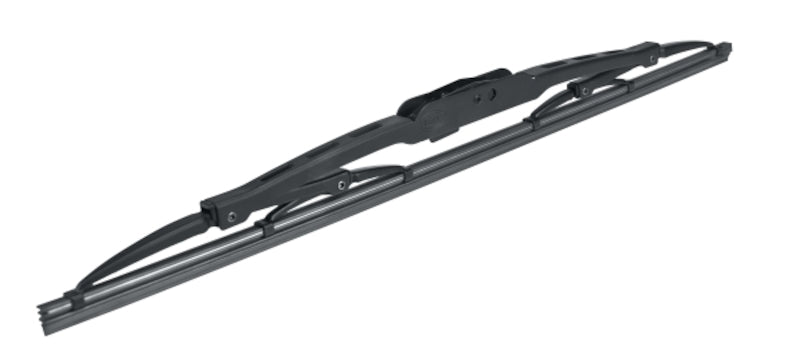 HELLA Windshield Wiper Blade, 16 in, Steel Frame, Black - 858083161