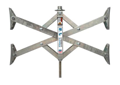 BAL RV Wheel Chock, Fits Tire Spacing From 10 in To 17 in - 28024