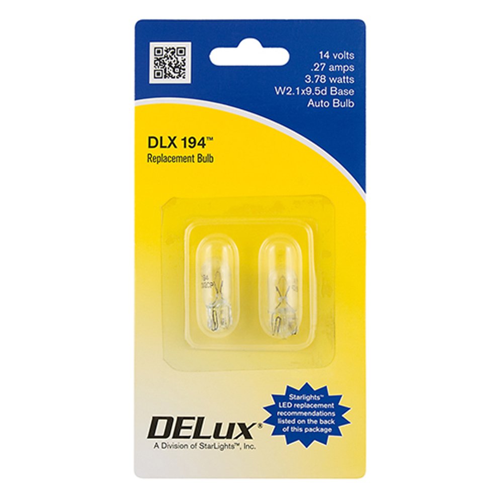 AP Products Multi Purpose Light Bulb, Incandescent, SX 194 Model Bulb, Set Of 2 - 016-02-194