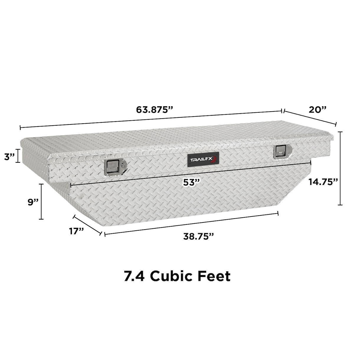 TrailFX Truck Toolboxes & Transfer Tanks 110631 product image 2