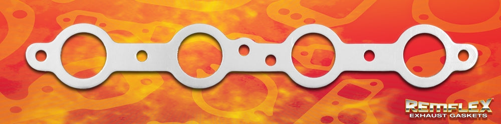 Remflex Exhaust Gaskets Exhaust Header Gasket, 1-3/4 in Round Port Size, Set Of 2 - 2049