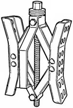 BAL RV Wheel Chock, Deluxe Series, Opens To 10 in - 28005
