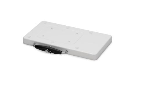 Minn Kota Trolling Motor Mount, RTA-17, White, With Stainless Steel Mounting Hardware/Locking Pin - 1854017