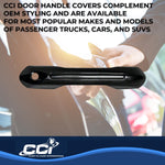 Coast2Coast Door Handle Covers CCIDH68585BBK product image 5