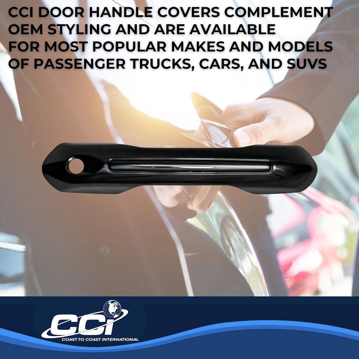 Coast2Coast Door Handle Covers CCIDH68585BBK product image 5