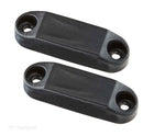 RV Designer Door Catch, Black, Set Of 2 - L607
