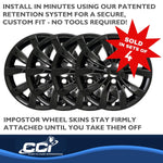 Coast2Coast Wheel Skins & Styled Wheel Covers IWCIMP381BLK product image 4