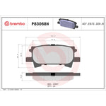 Brembo Brake Pads P83068N product image 5