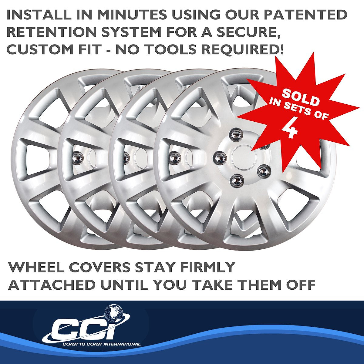 Coast2Coast Universal Wheel Covers IWC44216S product image 4