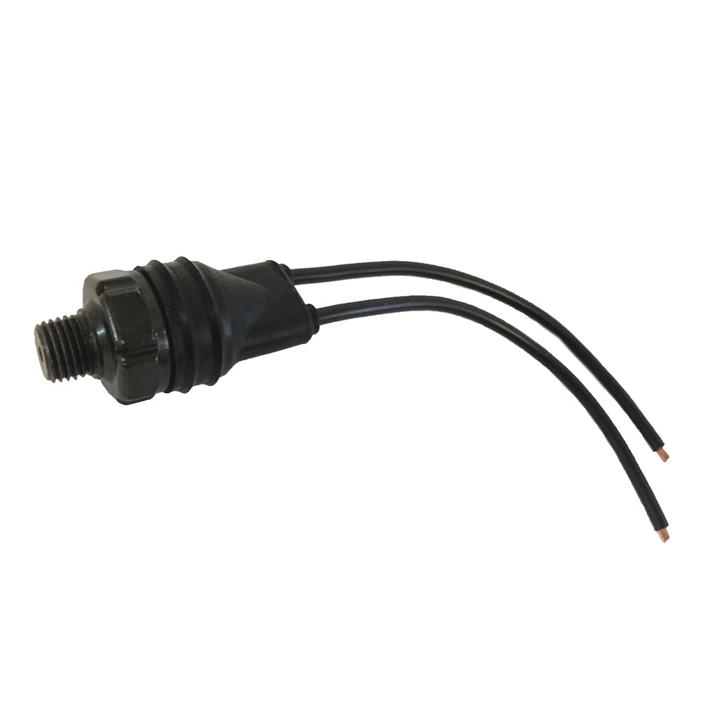 Kleinn Air Horn Compressor Pressure Switch, 110 PSI On/145 PSI Off, Sealed, With 12 Gauge Lead Wires/1/4 in M NPT Port - 2151