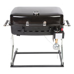Faulkner Barbeque Grill, 12000 BTU, 21.8 in Height x 23.6 in Width x 17.1 in Depth On Ground, Black - 51322