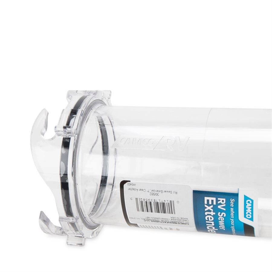 Camco Sewer Hose Connector, 7 in Straight Hose Adapter - 39582
