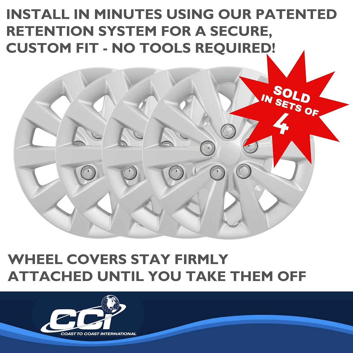 Coast2Coast Universal Wheel Covers IWC52116S product image 4