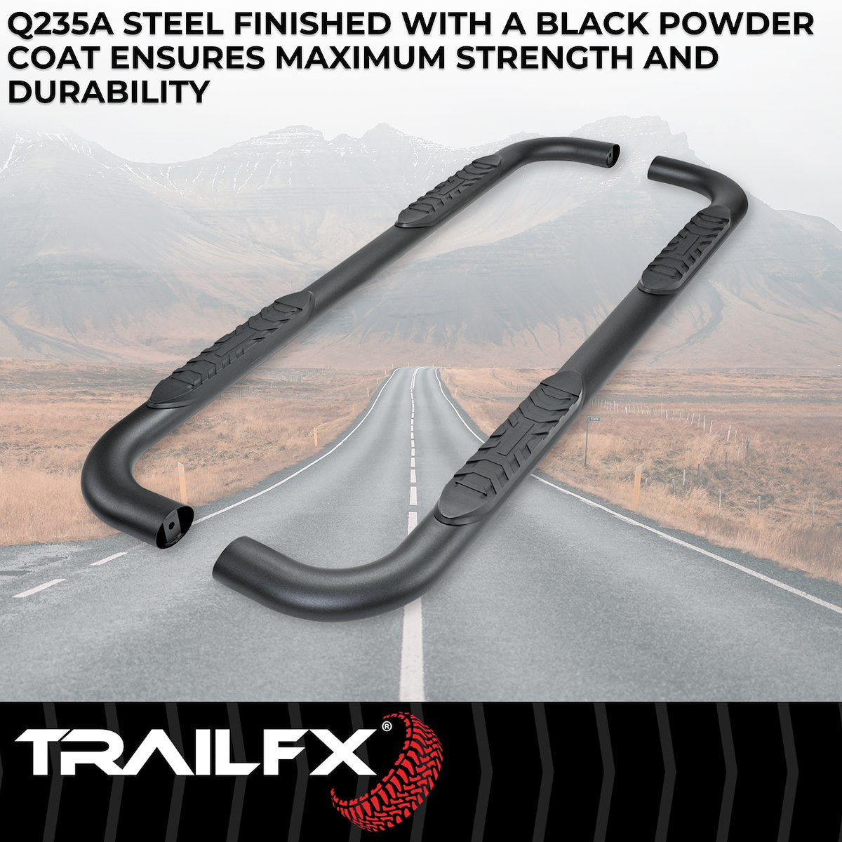 TrailFX Running Boards & Nerf Bars A1010B product image 2