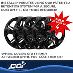 Coast2Coast Universal Wheel Covers IWC54116BLK product image 5