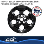 Coast2Coast Wheel Skins & Styled Wheel Covers IMP421BLK product image 3