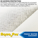 Aqua Pro Fresh Water Filter, Filters Down To 20 Microns - 21880