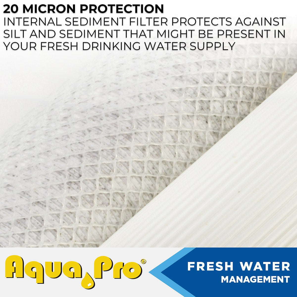 Aqua Pro Fresh Water Filter, Filters Down To 20 Microns - 21880