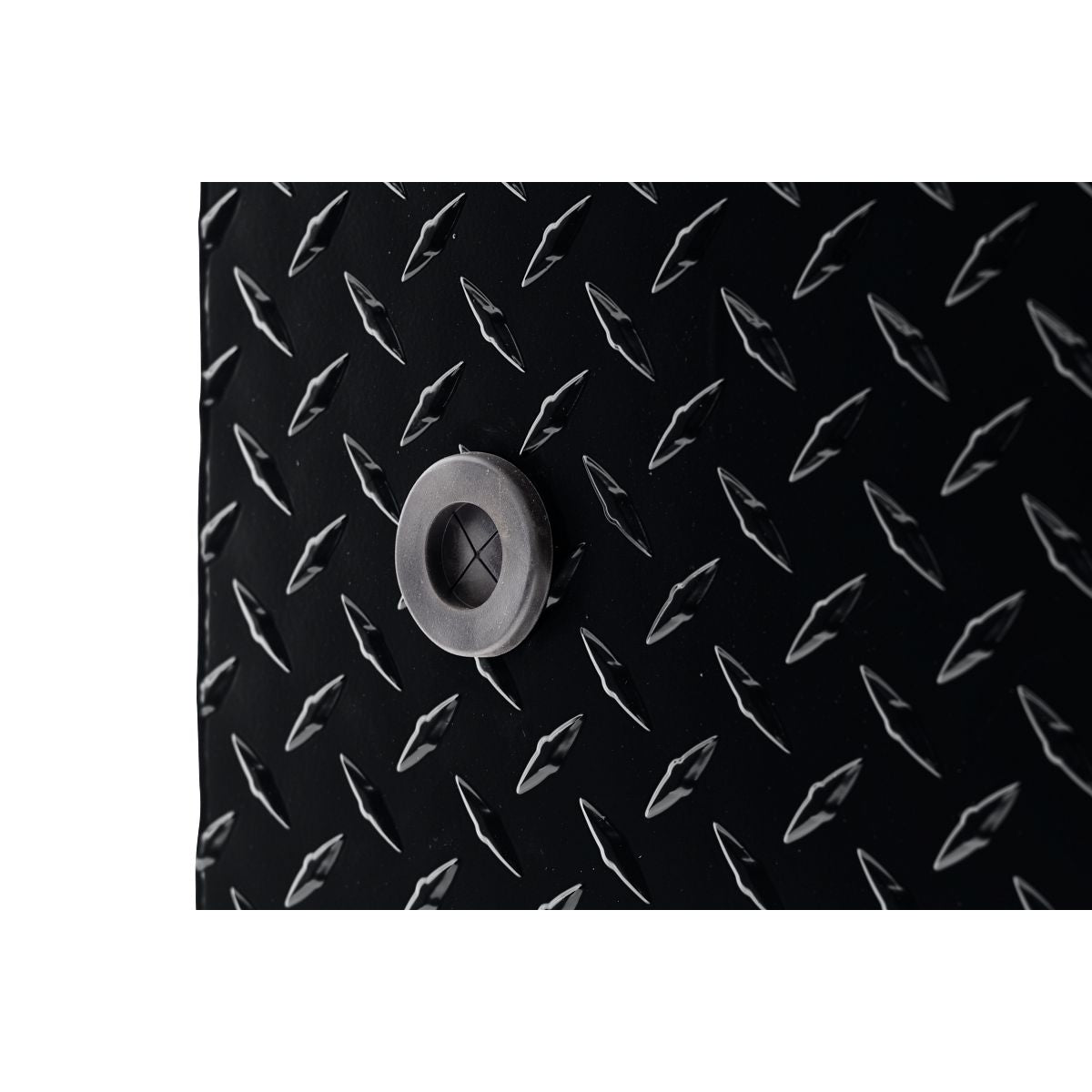 Weather Guard Tool Box, Gloss Black, Aluminum, 20 in Length x 72 in Width x 18 in Height - 121-5-04