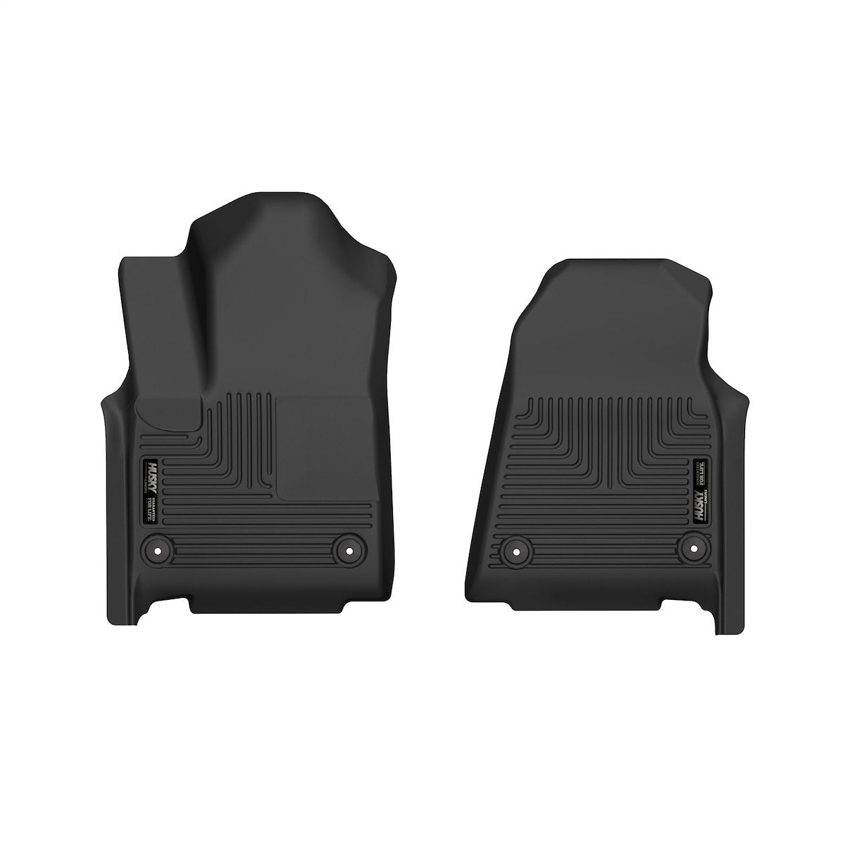 Husky Liners Floor Liner, Black, 2 Piece - 51381