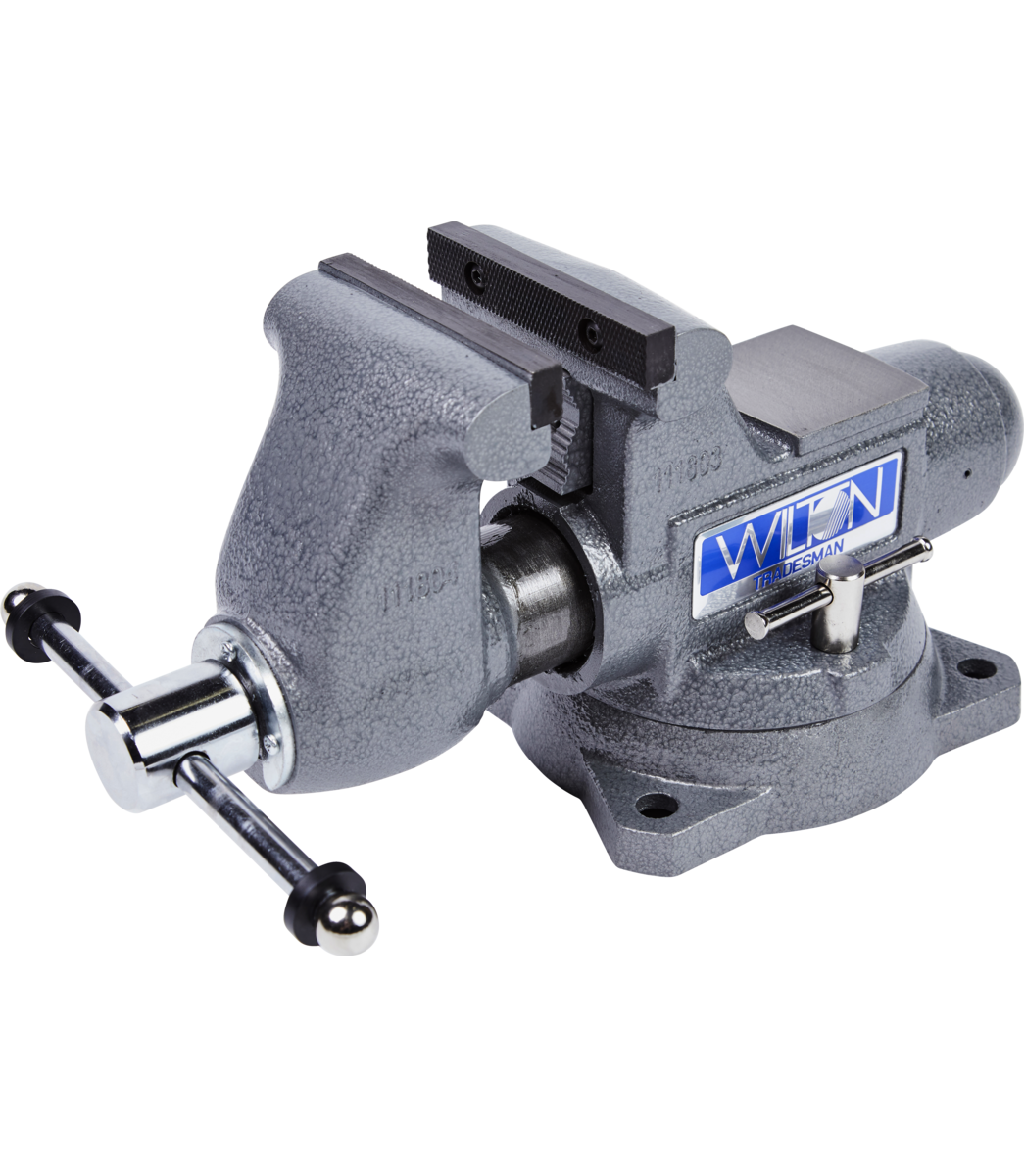 Wilton Tools JPW Industries Vise, 3-1/2 in Jaw Opening, 4-1/2 in Jaw Width, 3-1/4 in Throat Depth - 28805
