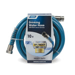 Camco Fresh Water Hose, 5/8 in Internal Diameter, 10 ft Length, 100 PSI Working Pressure - 22823