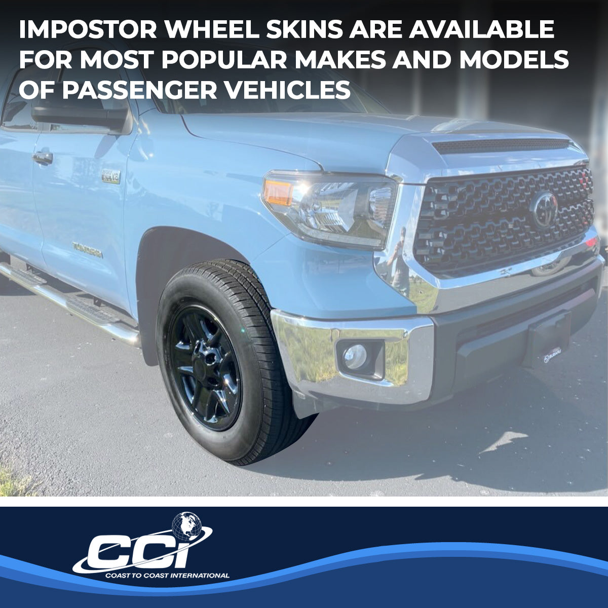 Coast2Coast Wheel Skins & Styled Wheel Covers IWCIMP77BLK product image 6