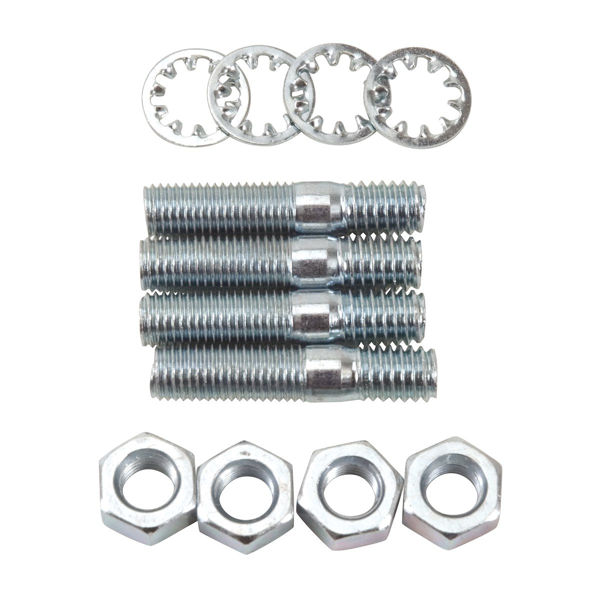 Edelbrock Carburetor Stud Kit, 5/16 in Diameter, 1-1/2 in Over All Length, Set Of 4 - 8008