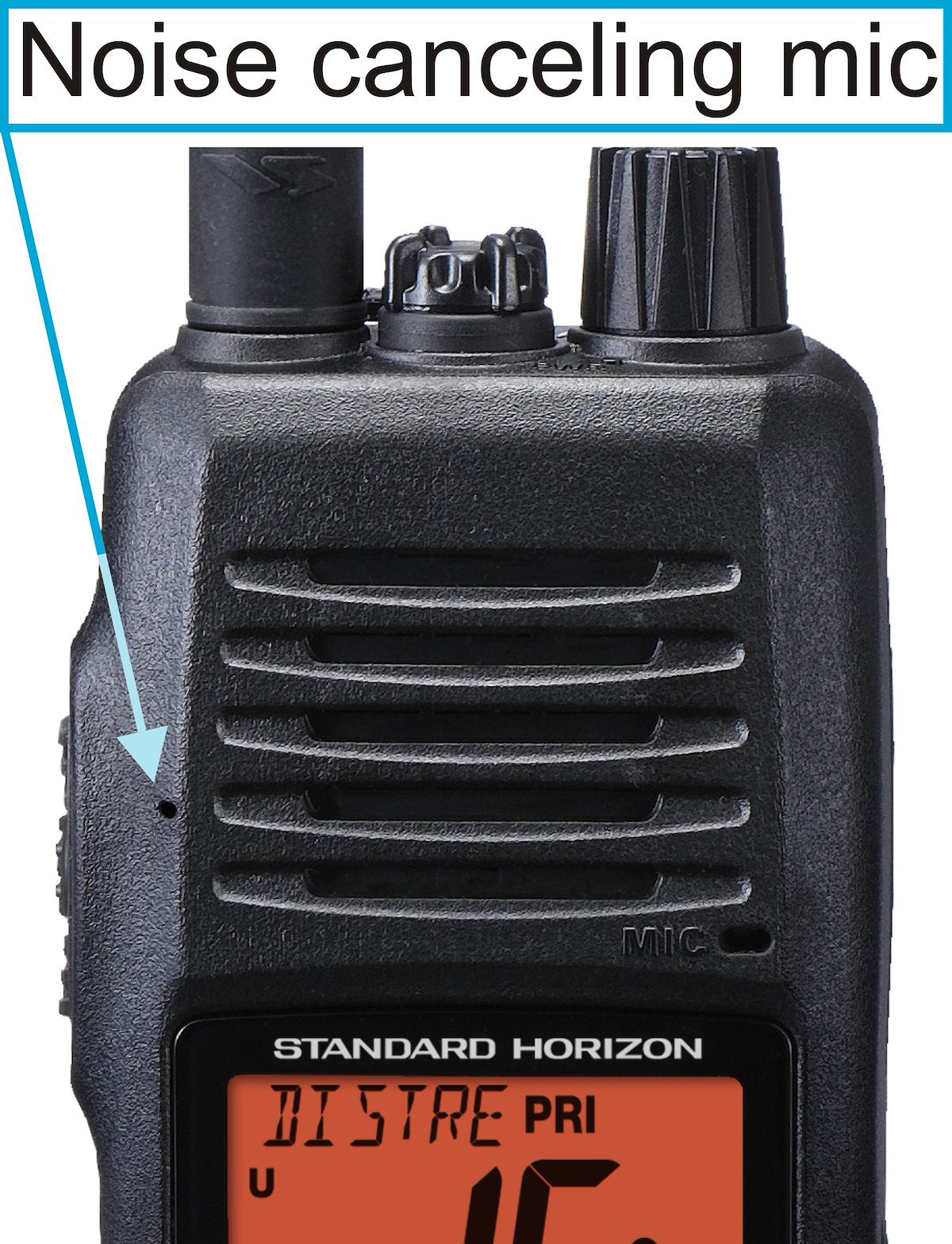Standard Horizon VHF Radio, HX400, 5/1 Watts, Black - HX400