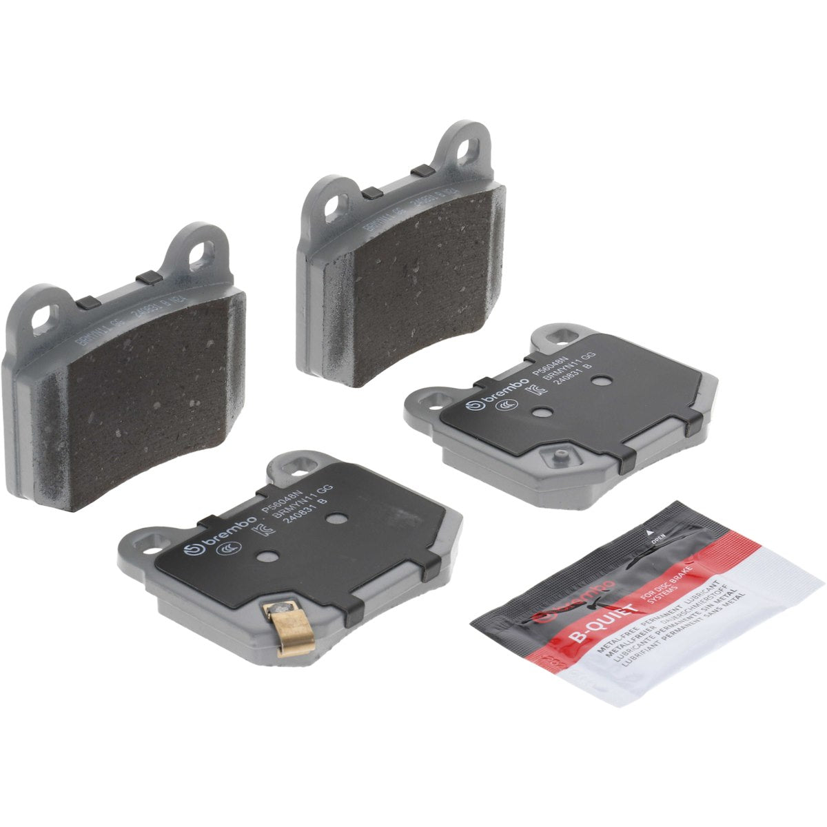 Brembo Brake Pad, FMSI Number D961-7859, Ceramic, Set Of 4 - P56048N