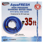 Valterra Fresh Water Hose, 5/8 in Internal Diameter, 35 ft Length, 120 PSI Working Pressure - W01-9420