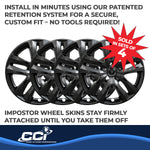 Coast2Coast Wheel Skins & Styled Wheel Covers IWCIMP441BLK product image 5