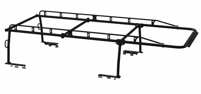 Holman Ladder Rack, 1700 lb Capacity, 24 in Height, Black - 2FSS8R