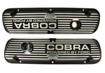 Ford Performance Valve Cover, Black Satin, Die-Cast Aluminum, Set of 2 - M-6582-A