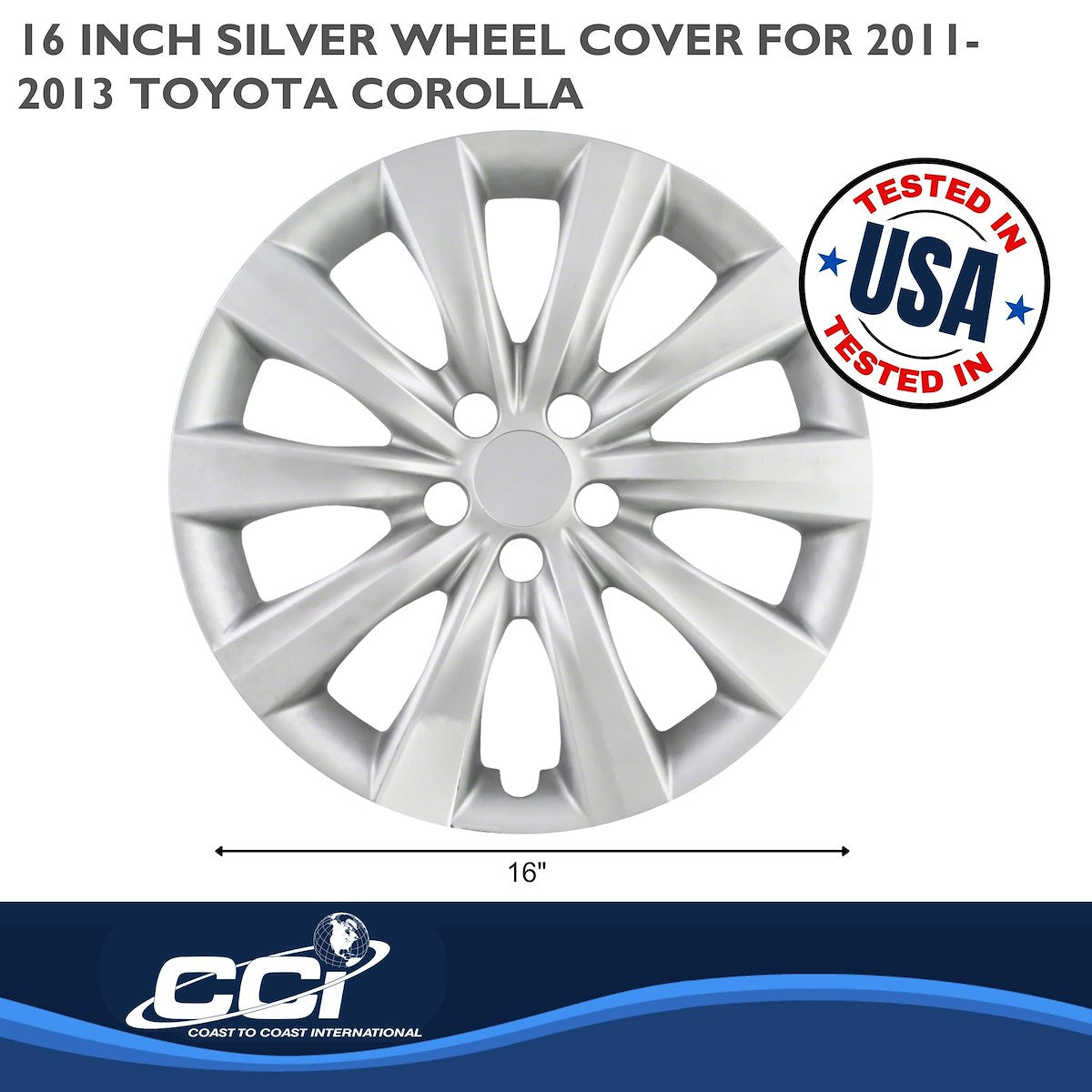 Coast2Coast Universal Wheel Covers IWC50816S product image 2