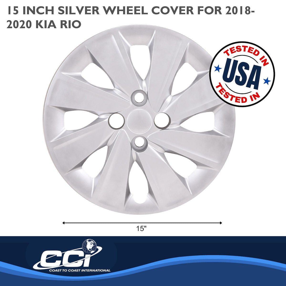 Coast2Coast Universal Wheel Covers 54915S product image 3